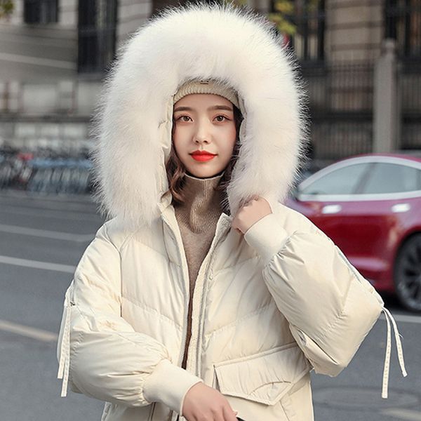 big real fur collar down coat 2020 women winter jacket long plus size 6xl coat for women hooded down parka warm female clothes, Black
big real fur collar down coat 2020 women winter jacket long plus size 6xl coat for women hooded down parka warm female clothes, Black
