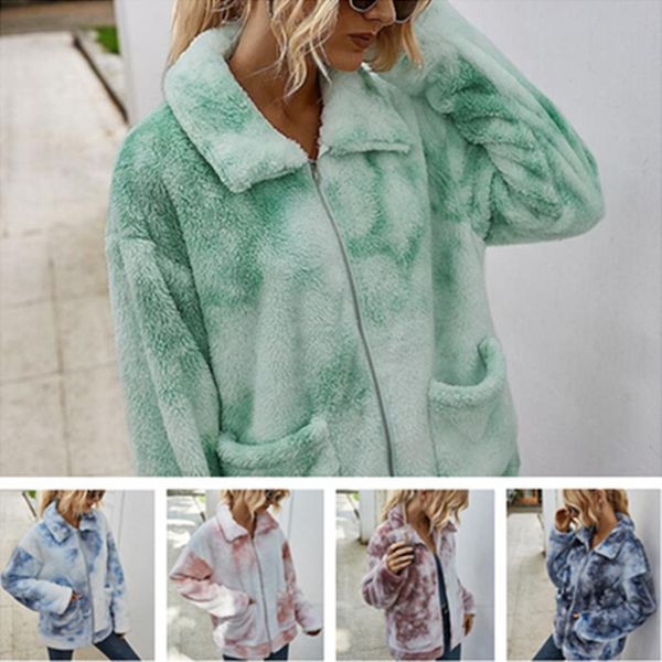 2020 tie dye winter jacket warm berber fleece coats women plush furry with pocket zipper coat outwear fashion boutique cloth ly82402, Blue;gray
2020 tie dye winter jacket warm berber fleece coats women plush furry with pocket zipper coat outwear fashion boutique cloth ly82402, Blue;gray