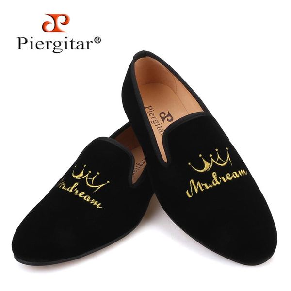 piergitar new style crown embroidery men velvet shoes handmade men loafers for wedding and party plus size smoking slippers, Black
piergitar new style crown embroidery men velvet shoes handmade men loafers for wedding and party plus size smoking slippers, Black