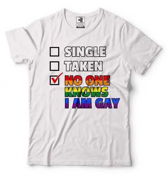 new men summer tee shirt relationship single taken gay funny t-shirt no one know i am gay tee shirt funny t-shirt
new men summer tee shirt relationship single taken gay funny t-shirt no one know i am gay tee shirt funny t-shirt