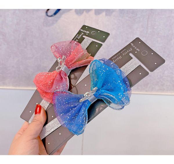 10pcs ins fashion rhinestone tiaras bow headbands glitter gradient bowknot soft hairbands princess boutique hair accessories, Slivery;white
10pcs ins fashion rhinestone tiaras bow headbands glitter gradient bowknot soft hairbands princess boutique hair accessories, Slivery;white