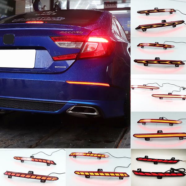 2pcs led rear bumper reflector light for honda accord 2018 2019 2020 10th 10 car tail light brake drivin flow turn signal light
2pcs led rear bumper reflector light for honda accord 2018 2019 2020 10th 10 car tail light brake drivin flow turn signal light