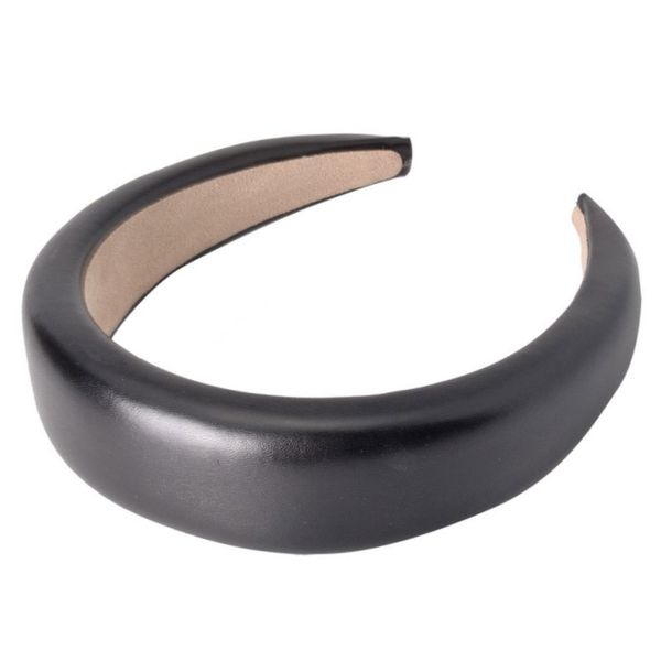 new pu leather headbands for women solid thick sponge hairbands for girls fashion bezel hoops female hair accessories wholesale
new pu leather headbands for women solid thick sponge hairbands for girls fashion bezel hoops female hair accessories wholesale