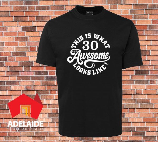 2019 new casual cool tee shirt funny t-shirt this is what 30 and awesome looks like 30th birthday party t-shirt
2019 new casual cool tee shirt funny t-shirt this is what 30 and awesome looks like 30th birthday party t-shirt