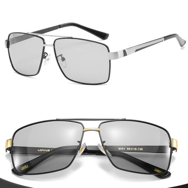 evove pchromic polarized sunglasses male day night driving sun glasses for men transition lens polaroid anti glare, White;black
evove pchromic polarized sunglasses male day night driving sun glasses for men transition lens polaroid anti glare, White;black