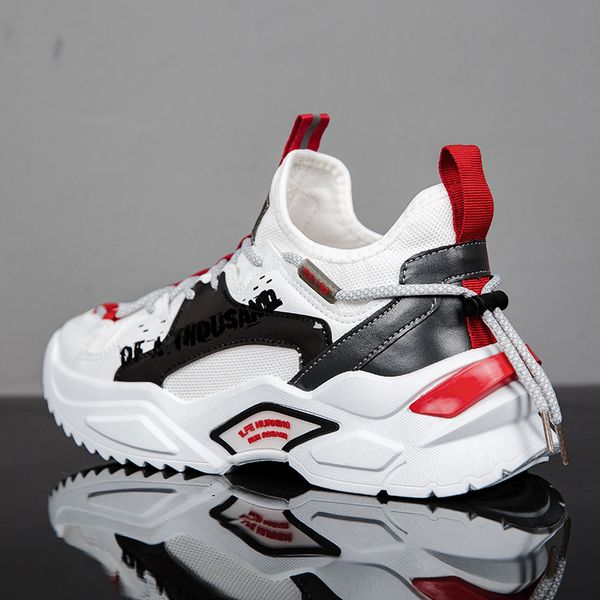 stylish running shoes for men sneakers lace-up lightweight breathable walking shoes joker simple, Black
stylish running shoes for men sneakers lace-up lightweight breathable walking shoes joker simple, Black
