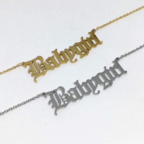 pendant necklaces fashion letter angel baby princess babygirl pendants nameplate jewelry rose gold couple friend gifts, Silver
pendant necklaces fashion letter angel baby princess babygirl pendants nameplate jewelry rose gold couple friend gifts, Silver