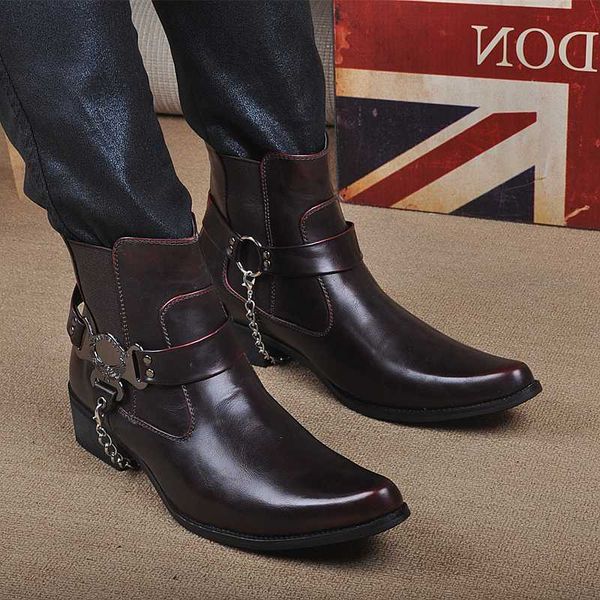 italian designer men luxury fashion motorcycle punk dresses genuine leather shoes spring autumn ankle boots shorts boot man bota, Black
italian designer men luxury fashion motorcycle punk dresses genuine leather shoes spring autumn ankle boots shorts boot man bota, Black