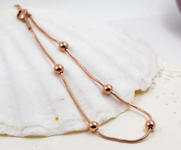 women titanium steel rose gold color snake chain bracelet jewelry drop shipping, Black
women titanium steel rose gold color snake chain bracelet jewelry drop shipping, Black