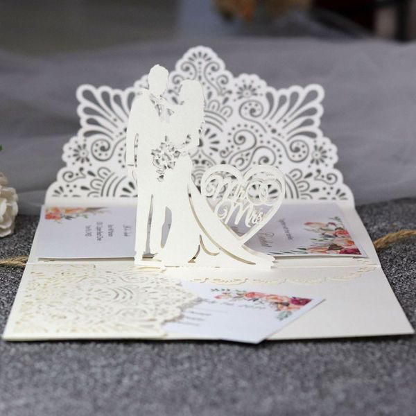 10 pcs 3d european style wedding invitation card with envelope kits party supply h4gd
10 pcs 3d european style wedding invitation card with envelope kits party supply h4gd