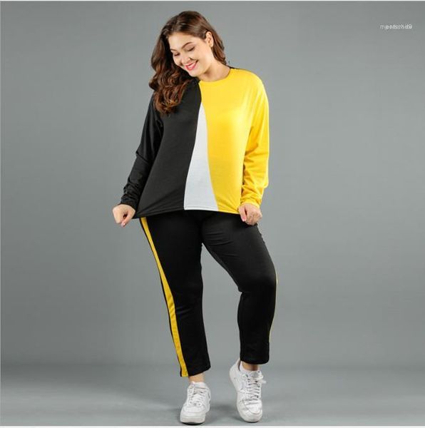 clothing 2020 new spring womens designer tracksuits panelled long pants fashion casual 2 pcs set female, Gray
clothing 2020 new spring womens designer tracksuits panelled long pants fashion casual 2 pcs set female, Gray