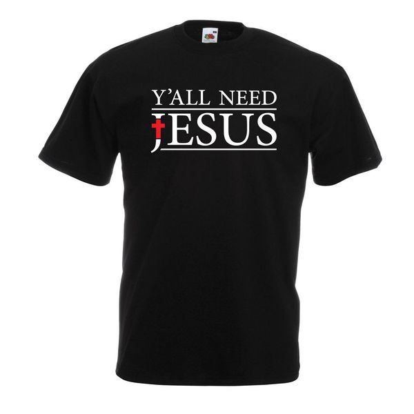 t shirt men short sleeve funny t shirts for men y'all need jesus - novelty religious christian apparel men summer style
t shirt men short sleeve funny t shirts for men y'all need jesus - novelty religious christian apparel men summer style