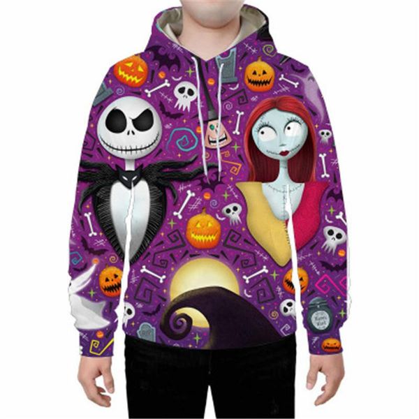 halloween man cosplay hoodies fashion trend 3d digital casual loose hooded sweater clothing designer new male round neck pullover sweater, Black
halloween man cosplay hoodies fashion trend 3d digital casual loose hooded sweater clothing designer new male round neck pullover sweater, Black