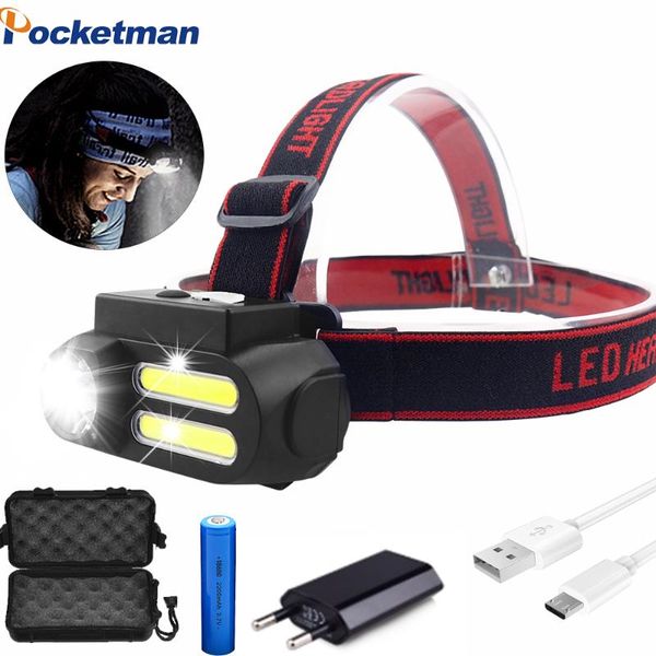 headlamps most poweerful xpe+2* cob led headlamp portabl work headlight waterproof head light usb rechargeable lamp for camping
headlamps most poweerful xpe+2* cob led headlamp portabl work headlight waterproof head light usb rechargeable lamp for camping