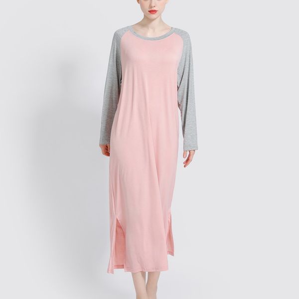 casual dresses women's sleepdress spring autumn female comfortable loose night dress women long sleeve thin plus size homenwear, Black;gray
casual dresses women's sleepdress spring autumn female comfortable loose night dress women long sleeve thin plus size homenwear, Black;gray