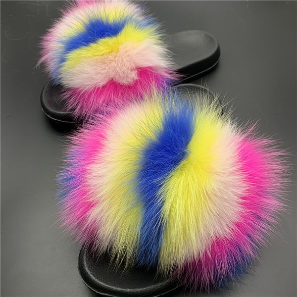 women fashion fur slides ladies furry fur sandals girl's female indoor shoes plus size flip flops fluffy plush slippers, Black
women fashion fur slides ladies furry fur sandals girl's female indoor shoes plus size flip flops fluffy plush slippers, Black