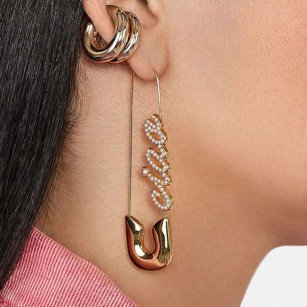 mayforest unique paperclip safety pin studs fashion elegant women girls jewelry gold minimal delicate creative earring gift, Golden
mayforest unique paperclip safety pin studs fashion elegant women girls jewelry gold minimal delicate creative earring gift, Golden