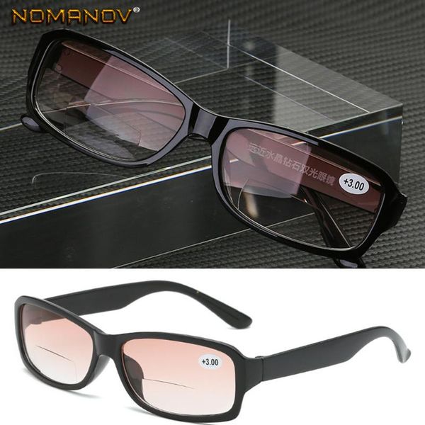 sunglasses nomanov two pairs black frame shallow brown gradient antiblue ray bifocal multifocal men women reading glasses +1 +1.5 to +4, White;black
sunglasses nomanov two pairs black frame shallow brown gradient antiblue ray bifocal multifocal men women reading glasses +1 +1.5 to +4, White;black