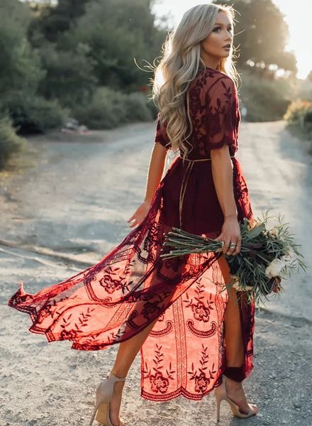 2018 new women hipster summer sheer slit floral lace embroidered crochet beach cover up dresses hippie vestidos see through lace dress
2018 new women hipster summer sheer slit floral lace embroidered crochet beach cover up dresses hippie vestidos see through lace dress