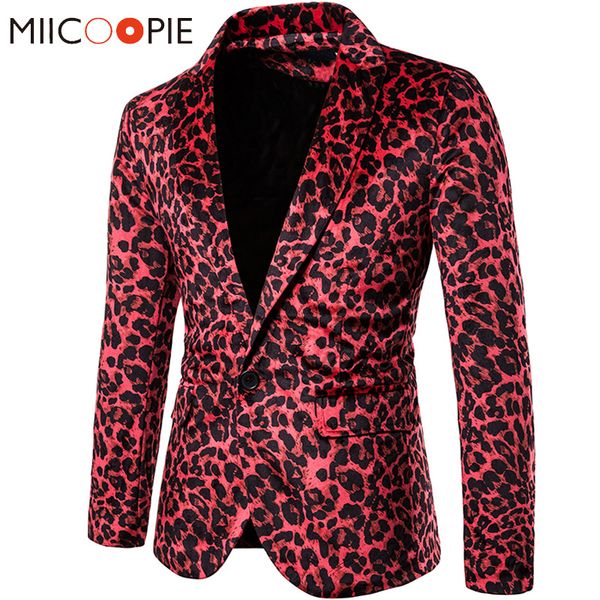 pink mens leopard blazer masculino 2020 snake skin print stage costumes for singers mens blazers casual one button jacket, White;black
pink mens leopard blazer masculino 2020 snake skin print stage costumes for singers mens blazers casual one button jacket, White;black