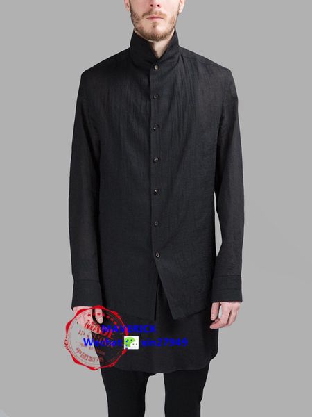 men's casual shirts s-6xl 2021 clothing hair stylist gd fashion street retro stand collar cotton linen shirt plus size costumes, White;black
men's casual shirts s-6xl 2021 clothing hair stylist gd fashion street retro stand collar cotton linen shirt plus size costumes, White;black