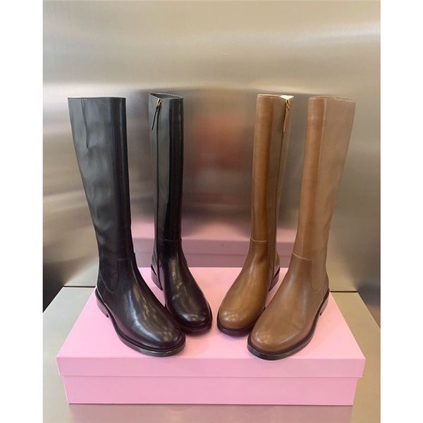 winter new style women knee boots simple fashion versatile high boots genuine leather classic black brown zipper boots
winter new style women knee boots simple fashion versatile high boots genuine leather classic black brown zipper boots