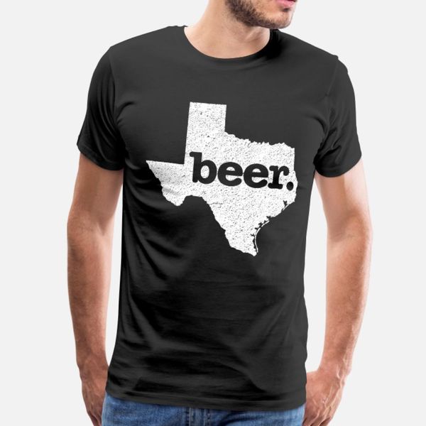 texas state beer t shirt men gift short sleeve round neck novelty gift humor summer trend