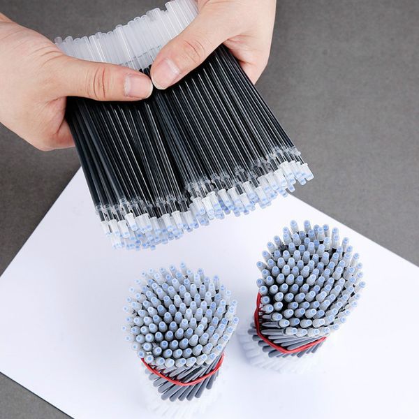 20pcs gel ink pen refills 0.5mm black blue red ink neutral pens can change the rods to handle school office stationery gifts, Black;red
20pcs gel ink pen refills 0.5mm black blue red ink neutral pens can change the rods to handle school office stationery gifts, Black;red