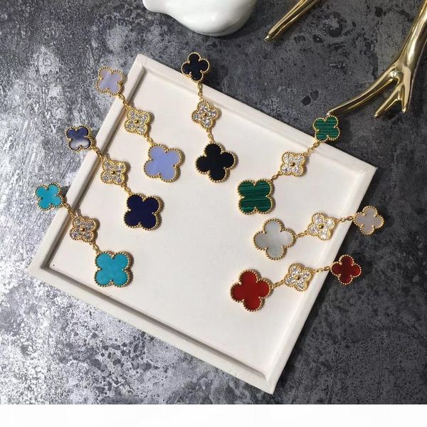 vintage famous copper crystal and ceramic four leaf clover three flowers drop earrings for women jewelry, Golden
vintage famous copper crystal and ceramic four leaf clover three flowers drop earrings for women jewelry, Golden