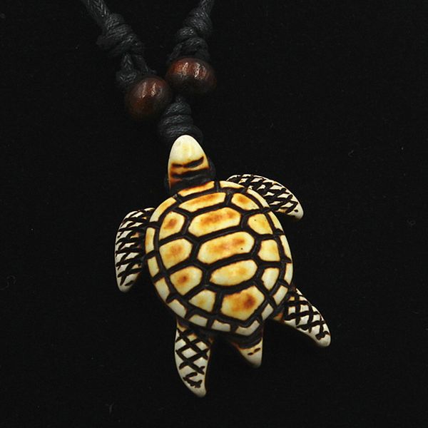 lovely turtle pendant necklace imitation bone carving necklace fashion jewelry gift for women rope chain jewelry for men, Silver
lovely turtle pendant necklace imitation bone carving necklace fashion jewelry gift for women rope chain jewelry for men, Silver