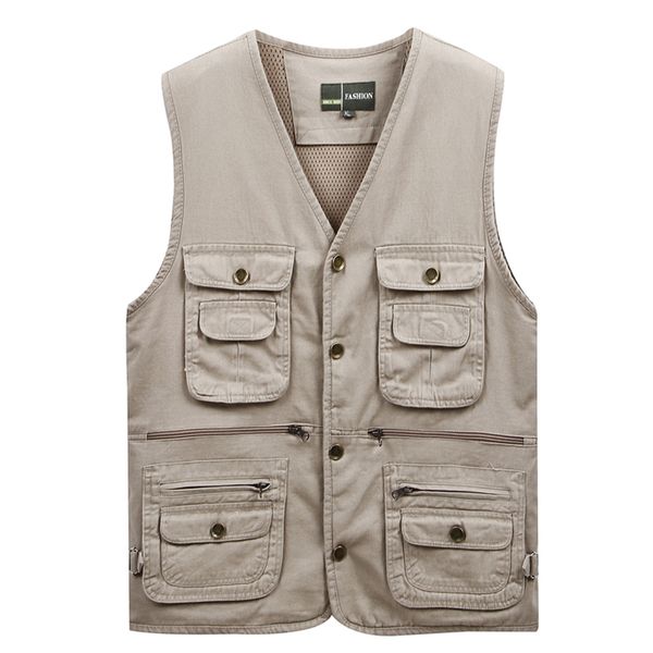 fall spring mens mesh army green sleeveless 4xl vest coat , casual summer pockets male men journalist pgrapher vests coats, Black;white
fall spring mens mesh army green sleeveless 4xl vest coat , casual summer pockets male men journalist pgrapher vests coats, Black;white