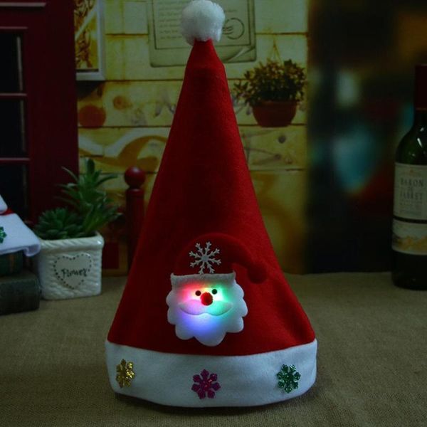 1pcs Flashing led Christmas Santa Claus Snowman Hat For New Year Party Kids Child Gift Red Cap Xmas DIY Gifts Decoration
1pcs Flashing led Christmas Santa Claus Snowman Hat For New Year Party Kids Child Gift Red Cap Xmas DIY Gifts Decoration