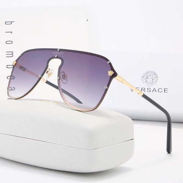 20the latest selling fashion men fashion designer sunglasses square plate metal combo box vêrsacê quality original box, Black 
20the latest selling fashion men fashion designer sunglasses square plate metal combo box vêrsacê quality original box, Black