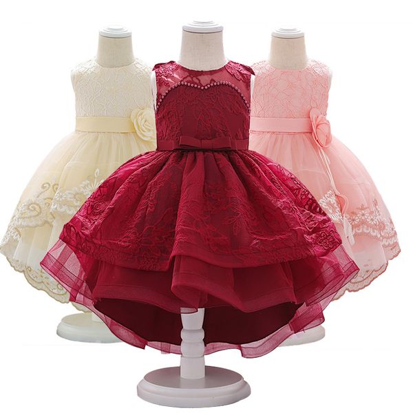 toddler baby girl infant princess dress baby girl christening dress for party wedding kids 1 year birthday, Red;yellow 
toddler baby girl infant princess dress baby girl christening dress for party wedding kids 1 year birthday, Red;yellow