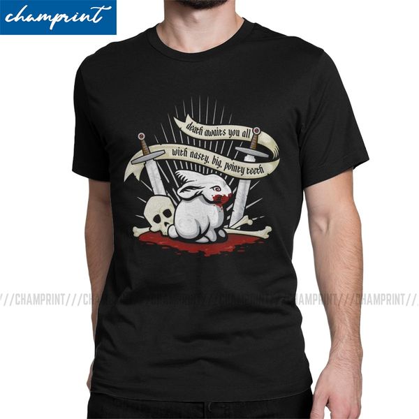 men t-shirt retro stylish the rabbit of caerbannog funny tees monty python and the holy grail black knight t shirts gift idea
men t-shirt retro stylish the rabbit of caerbannog funny tees monty python and the holy grail black knight t shirts gift idea