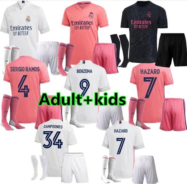 men kids 19 20 21 Real Madrid Soccer Jersey kits 2020 2021 SERGIO RAMOS HAZARD JOVIC VINICIUS BENZEMA MODRIC Football shirts child uniforms
men kids 19 20 21 Real Madrid Soccer Jersey kits 2020 2021 SERGIO RAMOS HAZARD JOVIC VINICIUS BENZEMA MODRIC Football shirts child uniforms