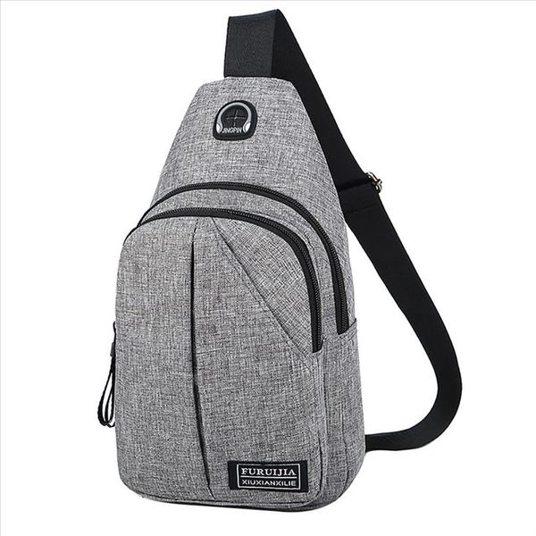 men oxford cloth chest bag pure color usb canvas waist bag bolsas casual male bags fashion casual pockets pp
men oxford cloth chest bag pure color usb canvas waist bag bolsas casual male bags fashion casual pockets pp