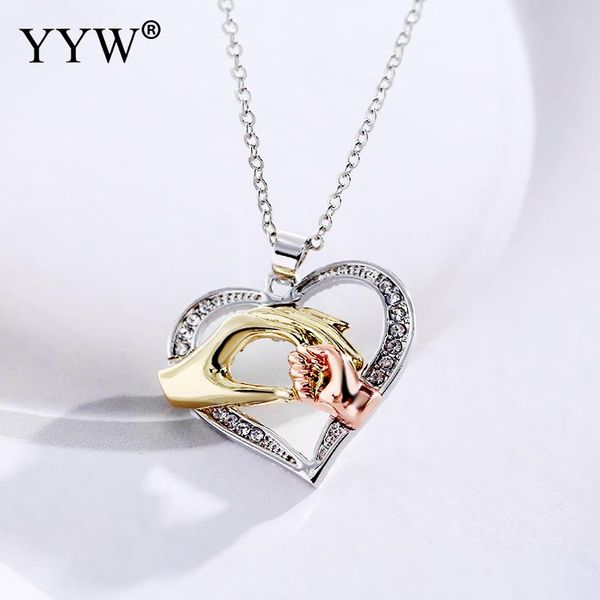 crystal pendant heart necklace classic valentine's day crystal heart pendant necklace rhinestone lover gift for women chain 17.7, Silver
crystal pendant heart necklace classic valentine's day crystal heart pendant necklace rhinestone lover gift for women chain 17.7, Silver
