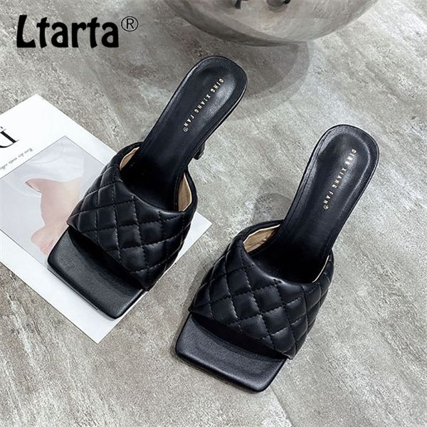 ltarta weave women slipper ladies thin high heel sandal open toe slip on summer outdoor slides flip flop shoe zml 0925, Black
ltarta weave women slipper ladies thin high heel sandal open toe slip on summer outdoor slides flip flop shoe zml 0925, Black