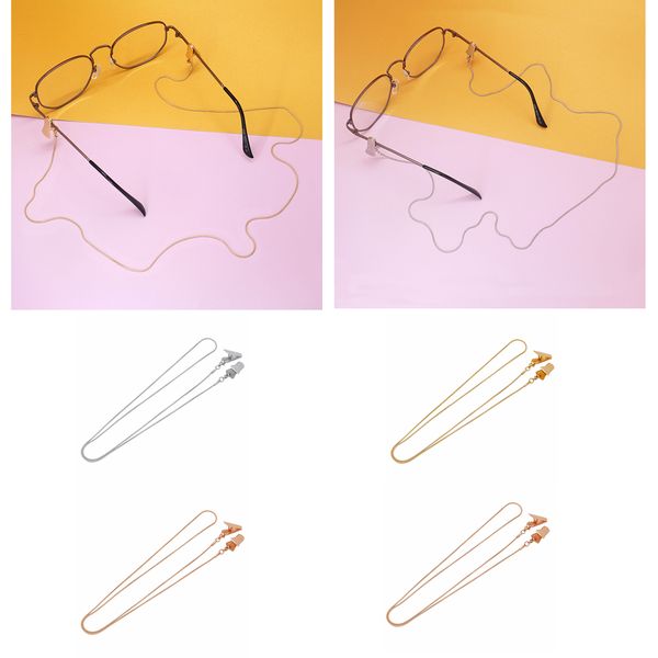 gold silver eyeglass chain clip face mask hanging chain extension mask holder fashion eyewear metal rope 70cm ffa4403
gold silver eyeglass chain clip face mask hanging chain extension mask holder fashion eyewear metal rope 70cm ffa4403