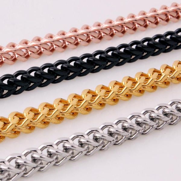 chains mens fish scales chain necklace 24" stainless steel gold/black/rose gold color vintage foxtail box punk necklaces, Silver
chains mens fish scales chain necklace 24" stainless steel gold/black/rose gold color vintage foxtail box punk necklaces, Silver