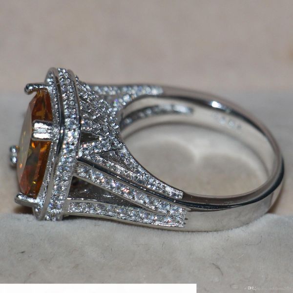 f victoria wick choucong потрясающие anique ювелирных изделий 14kt белого золота заполненные 192pcs крошка cz желтый топаз бриллиантовые сва, Slivery;golden 
f victoria wick choucong потрясающие anique ювелирных изделий 14kt белого золота заполненные 192pcs крошка cz желтый топаз бриллиантовые сва, Slivery;golden