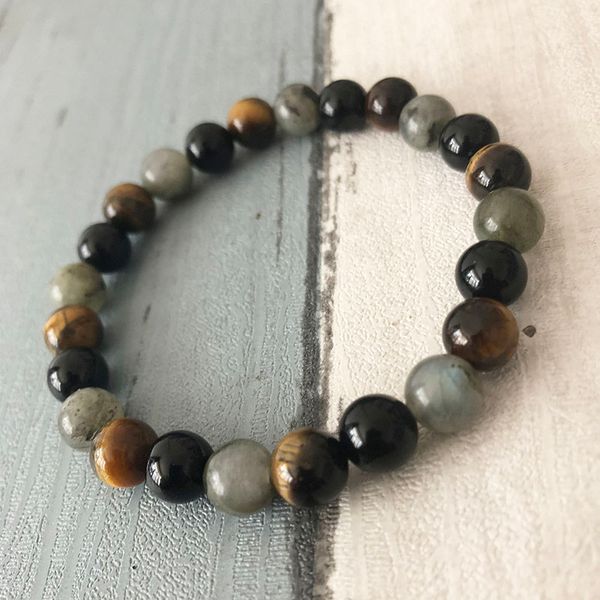 handmade men natural stone mala bracelet 8mm tiger eye black a-gate import labradorite stretch bracelet for man, Golden;silver
handmade men natural stone mala bracelet 8mm tiger eye black a-gate import labradorite stretch bracelet for man, Golden;silver