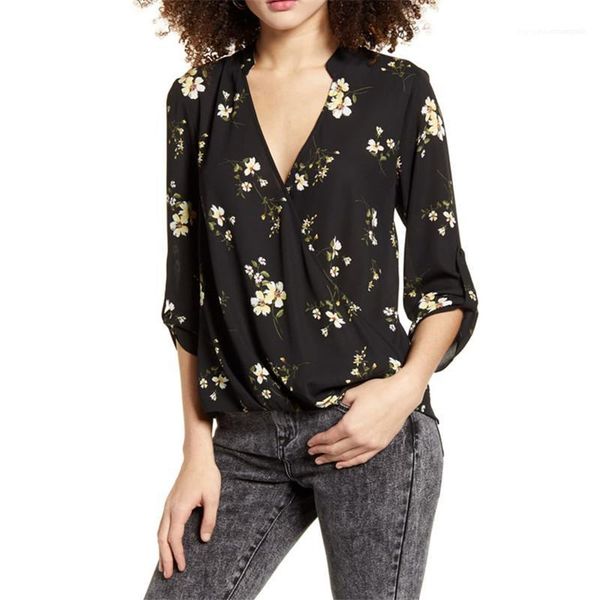 designer female clothing summer womens tshirts floral polka dot v neck loose casual summer tees long sleeve, White
designer female clothing summer womens tshirts floral polka dot v neck loose casual summer tees long sleeve, White