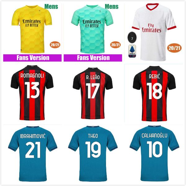 20 21 ac milan футбол джерси футбол рубашка 2020 2021 ибрагимович paquetá bennacer ребич мужчины maglia да калсио romagnoli calhanoglu, Black;yellow
20 21 ac milan футбол джерси футбол рубашка 2020 2021 ибрагимович paquetá bennacer ребич мужчины maglia да калсио romagnoli calhanoglu, Black;yellow