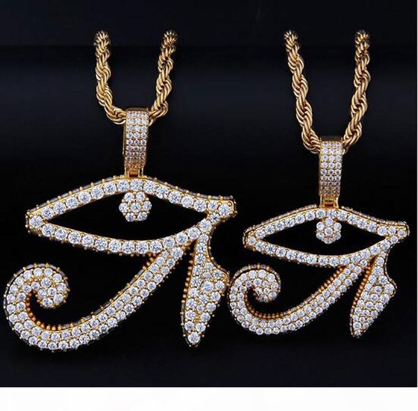 14k gold iced out the eyes of horus pendant necklace mens gifts hip hop micro pave cubic zirconia simulated diamonds necklace, Silver
14k gold iced out the eyes of horus pendant necklace mens gifts hip hop micro pave cubic zirconia simulated diamonds necklace, Silver