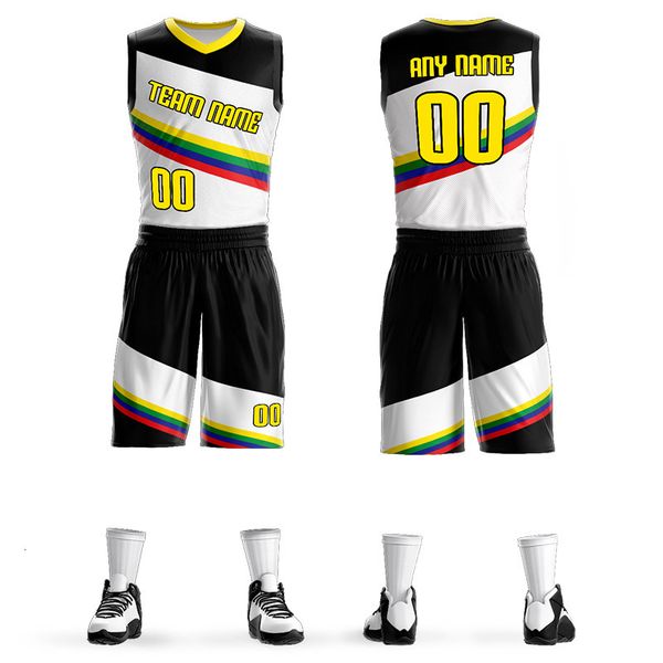 basketball suit, boys and girls basketball suit training competition team uniform customized printing, Black;white
basketball suit, boys and girls basketball suit training competition team uniform customized printing, Black;white