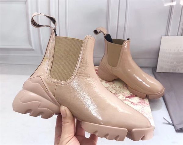 patent leather slip on women ankle boots fashion patchwork platform wedges women short boots autumn winter chesale, Black
patent leather slip on women ankle boots fashion patchwork platform wedges women short boots autumn winter chesale, Black