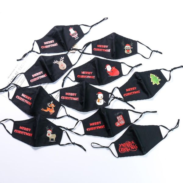 10 styles santa claus christmas masks xmas party face masks anti dust mouth cover washable reusable with filter party masks fy4255, Black
10 styles santa claus christmas masks xmas party face masks anti dust mouth cover washable reusable with filter party masks fy4255, Black