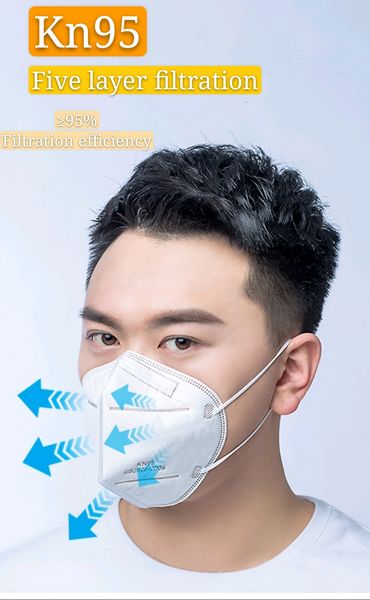 KN95 disposable mask adult disposable dust-proof, anti-fog and anti-ultraviolet five-layer protective mask with double-layer melt blown clot
KN95 disposable mask adult disposable dust-proof, anti-fog and anti-ultraviolet five-layer protective mask with double-layer melt blown clot